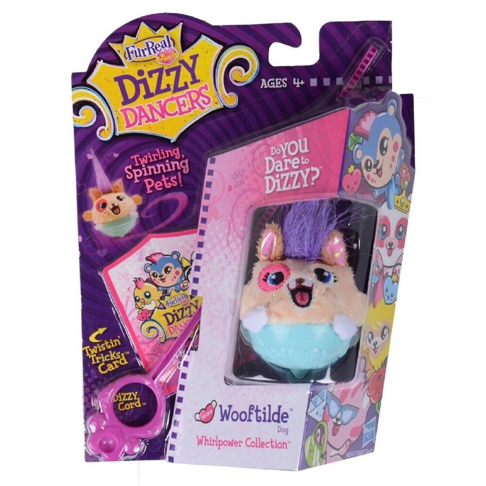 FurReal Dizzy Dancers Wooftilde Dog Twirling Spinning Pet Toy Whirlpower NEW